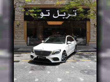 Mercedes-Benz  S-Class  450  2019  Automatic  67,833 Km  6 Cylinder  Rear Wheel Drive (RWD)  Sedan  White
