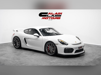 بورش  كايمان  جي تي 4  2016  اوتوماتيك  50,453 كم  6 سلندر  دفع خلفي  كوبيه \ سبورت  أبيض