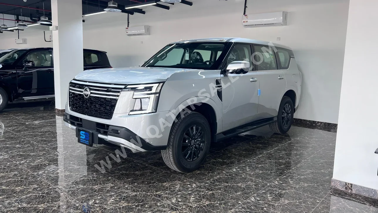 نيسان  باترول  أكس أي  2025  اوتوماتيك  0 كم  6 سلندر  دفع رباعي  اس يو في  فضي  تحت الضمان