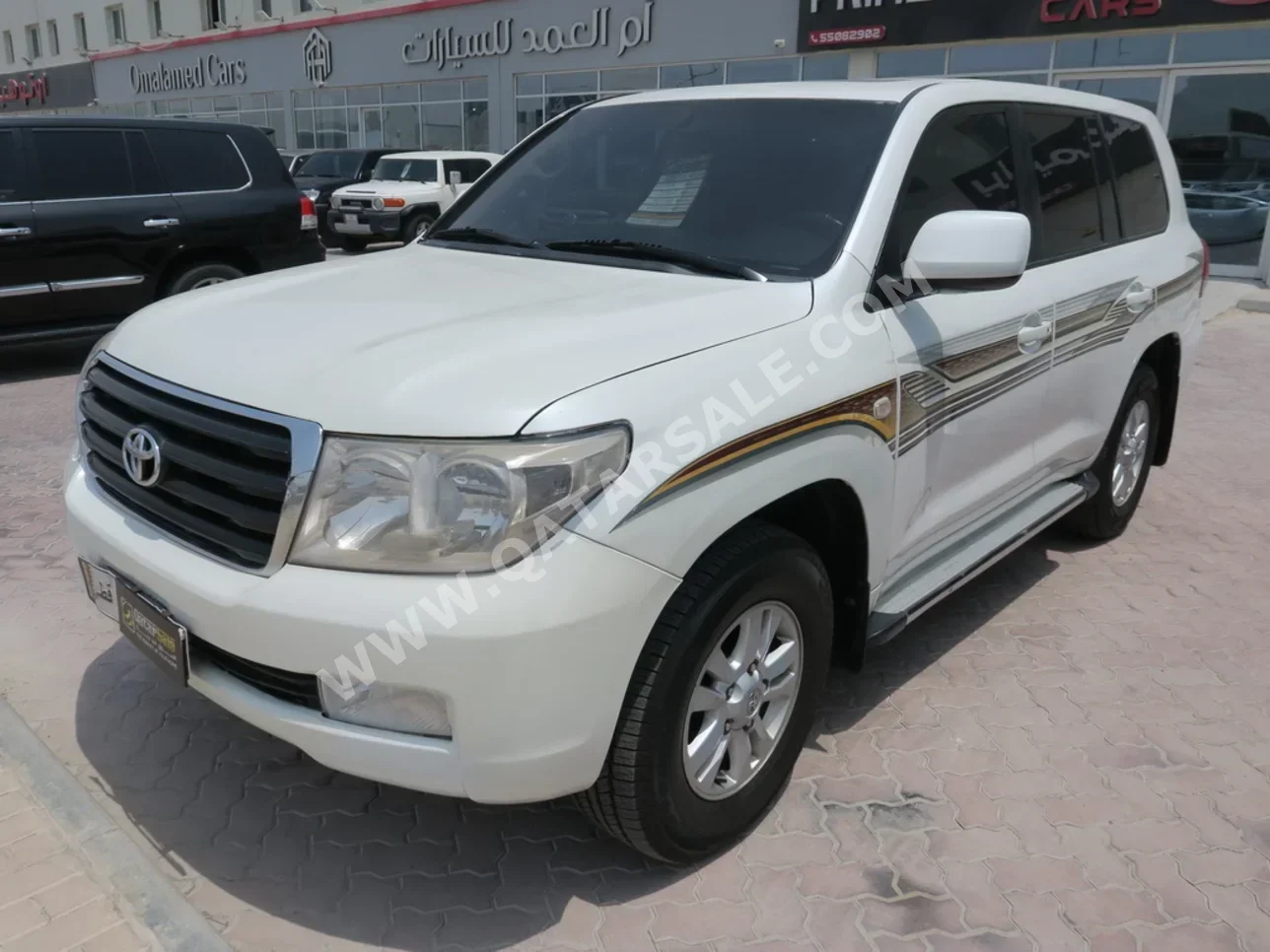 تويوتا  لاند كروزر  جي اكس  2008  اوتوماتيك  360,000 كم  6 سلندر  دفع رباعي  اس يو في  أبيض