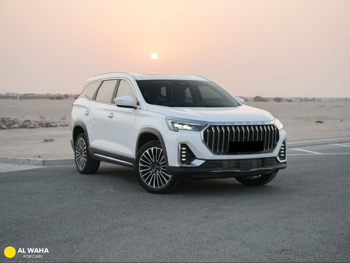 Jetour  X90  Plus  2025  Automatic  5,000 Km  4 Cylinder  Front Wheel Drive (FWD)  SUV  White  With Warranty