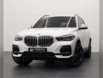 BMW  X-Series  X5  2022  Automatic  55,200 Km  6 Cylinder  Four Wheel Drive (4WD)  SUV  White  With Warranty