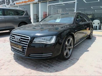Audi  A8  L  2014  Automatic  77,000 Km  8 Cylinder  All Wheel Drive (AWD)  Sedan  Black