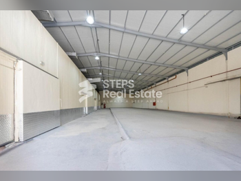 مخازن و مستودعات - الريان  - المنطقة الصناعية  -المساحة: 3375 متر مربع