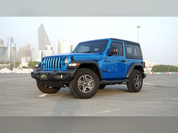 جييب  رانجلار  سبورت  2023  اوتوماتيك  37,000 كم  6 سلندر  دفع رباعي  اس يو في  ازرق  تحت الضمان