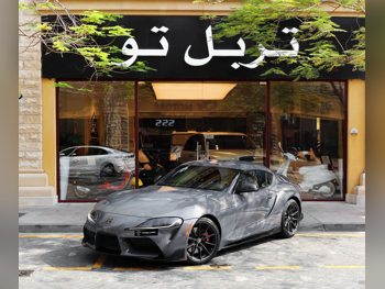 Toyota  Supra  GR  2023  Manual  5,300 Km  6 Cylinder  Rear Wheel Drive (RWD)  Coupe / Sport  Gray