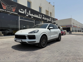 بورش  كيان  اس  2019  اوتوماتيك  60,000 كم  6 سلندر  دفع رباعي  اس يو في  أبيض