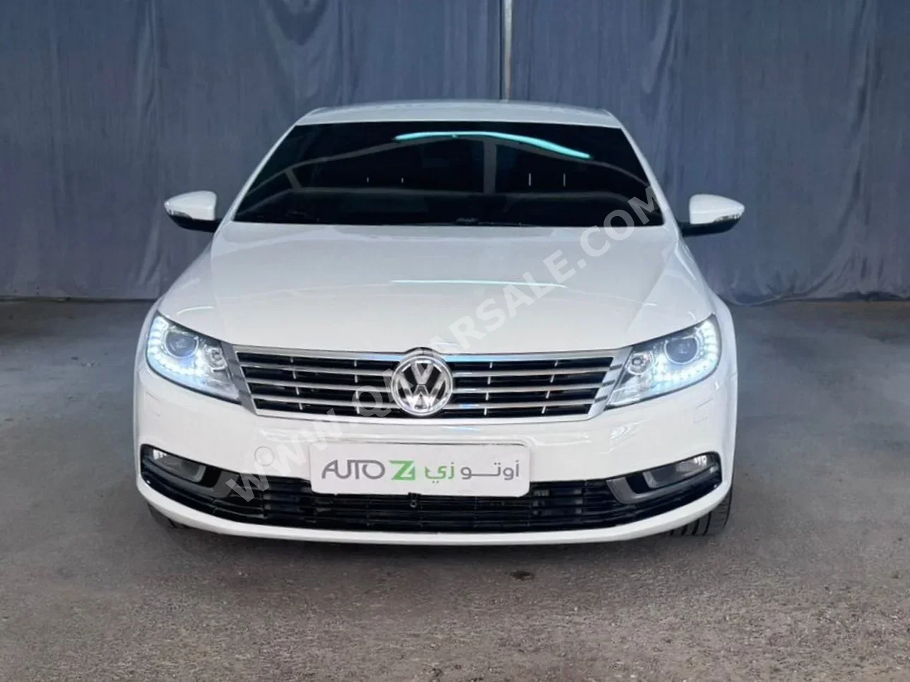 Volkswagen  Passat  CC  2014  Automatic  75,000 Km  4 Cylinder  Front Wheel Drive (FWD)  Sedan  White