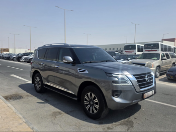 Nissan  Patrol  Titanium  2021  Automatic  54,000 Km  6 Cylinder  Four Wheel Drive (4WD)  SUV  Gray