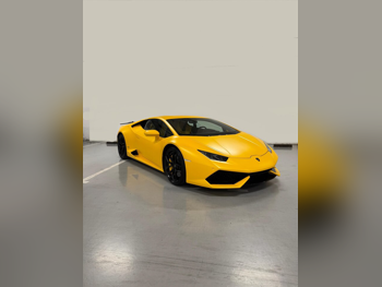 Lamborghini  Huracan  LP610-4  2015  F-1  43,000 Km  8 Cylinder  Four Wheel Drive (4WD)  Coupe / Sport  Yellow