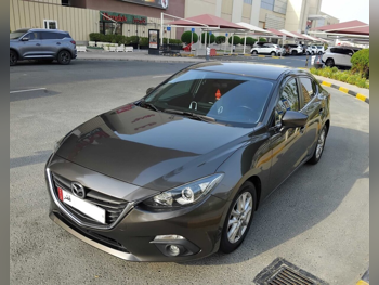 Mazda  Mazda 3  2015  Automatic  150,000 Km  4 Cylinder  Rear Wheel Drive (RWD)  Sedan  Light Gray