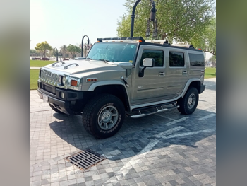 همر  اتش 2  2004  اوتوماتيك  209,000 كم  8 سلندر  دفع رباعي  اس يو في  فضي