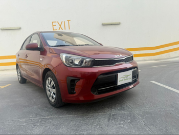 كيا  بيجاس  4 سلندر  سيدان  أحمر غامق  2022