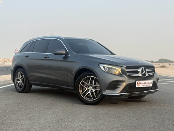 Mercedes-Benz  GLC  300  2016  Automatic  115,497 Km  4 Cylinder  Four Wheel Drive (4WD)  SUV  Gray