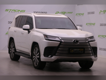 Lexus  LX  600 Luxury  2024  Automatic  15,000 Km  6 Cylinder  Four Wheel Drive (4WD)  SUV  White  With Warranty