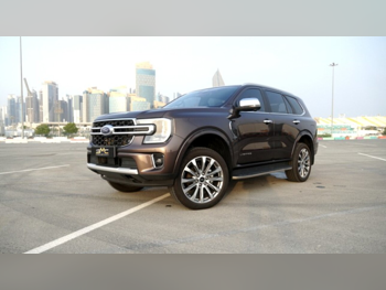 Ford  Everest  Titanium  2025  Automatic  8,000 Km  4 Cylinder  All Wheel Drive (AWD)  SUV  Brown  With Warranty
