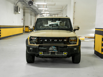 Jetour  T2  Luxury  2025  Automatic  10,000 Km  4 Cylinder  Four Wheel Drive (4WD)  SUV  Beige  With Warranty