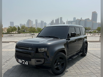 Land Rover  Defender  110 X  2023  Automatic  68,000 Km  8 Cylinder  Four Wheel Drive (4WD)  SUV  Black  With Warranty