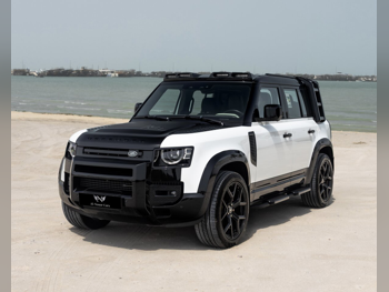 لاند روفر  ديفيندر  110 اكس داينمك  2023  اوتوماتيك  16,000 كم  6 سلندر  دفع رباعي  اس يو في  أبيض  تحت الضمان