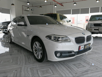 BMW  5-Series  520i  2015  Automatic  75,000 Km  6 Cylinder  Front Wheel Drive (FWD)  Sedan  White