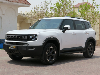 Jetour  T1  2026  Automatic  1,800 Km  4 Cylinder  Four Wheel Drive (4WD)  SUV  White  With Warranty