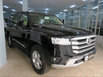 تويوتا  لاند كروزر  جي اكس ار  2025  اوتوماتيك  0 كم  6 سلندر  دفع رباعي  اس يو في  أسود  تحت الضمان