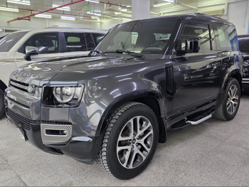 لاند روفر  ديفيندر  90 اكس  2023  اوتوماتيك  25,000 كم  6 سلندر  دفع رباعي  اس يو في  رمادي