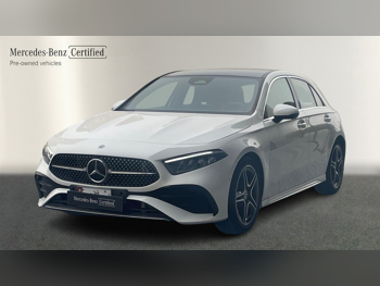 Mercedes-Benz  A-Class  200  2025  Automatic  7,343 Km  4 Cylinder  Front Wheel Drive (FWD)  Hatchback  White  With Warranty