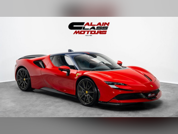 Ferrari  SF90 Stradale  Tailor Made  2022  Automatic  2,957 Km  8 Cylinder  All Wheel Drive (AWD)  Coupe / Sport  Red and Blue