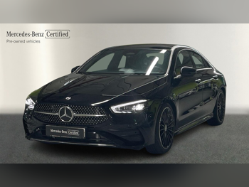 Mercedes-Benz  CLA  200  2025  Automatic  4,261 Km  4 Cylinder  Front Wheel Drive (FWD)  Coupe / Sport  Black  With Warranty