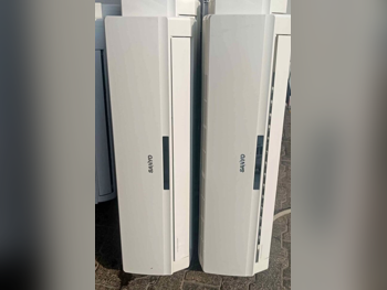 مكيفات الهواء سانيو  يشمل التحكم عن بعد  ضمان  مع التسليم  مع التركيب