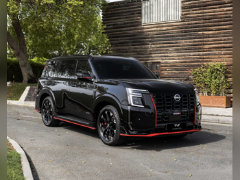 نيسان  باترول  نسمو  2026  اوتوماتيك  1,400 كم  6 سلندر  دفع رباعي  اس يو في  أسود  تحت الضمان