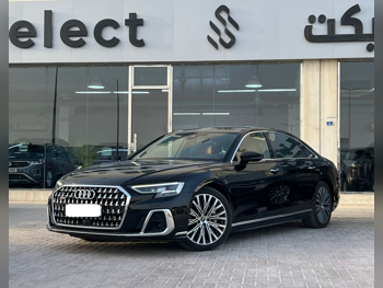 Audi  A8  3.0  2023  Automatic  32,560 Km  6 Cylinder  All Wheel Drive (AWD)  Sedan  Black  With Warranty