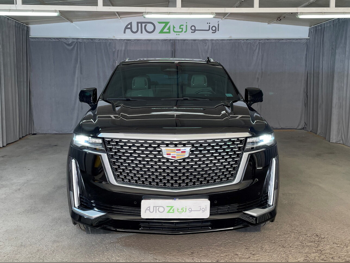 Cadillac  Escalade  Premium  2023  Automatic  24,000 Km  8 Cylinder  Four Wheel Drive (4WD)  SUV  Black  With Warranty