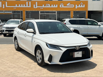Toyota  Yaris  2024  Automatic  10,000 Km  4 Cylinder  Front Wheel Drive (FWD)  Sedan  White  With Warranty