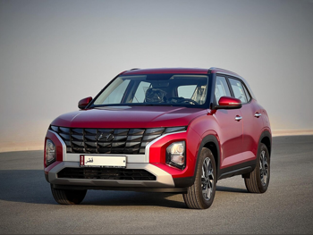 هيونداي  كريتا  ديلوكس  2025  اوتوماتيك  0 كم  4 سلندر  سحب امامي  اس يو في  أحمر  تحت الضمان