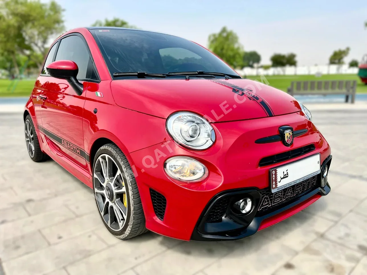 Fiat  695  Abarth  2023  Automatic  21,000 Km  4 Cylinder  Front Wheel Drive (FWD)  Hatchback  Red  With Warranty