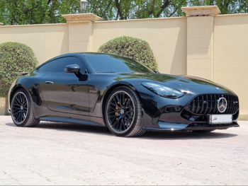 مرسيدس - بنز  جي تي  سي 63 اي ام جي  2025  اوتوماتيك  6,000 كم  8 سلندر  دفع خلفي  كوبيه \ سبورت  أسود  تحت الضمان