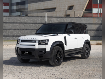 لاند روفر  ديفيندر  110 اتش اس اي  2023  اوتوماتيك  66,000 كم  6 سلندر  دفع رباعي  اس يو في  أبيض  تحت الضمان