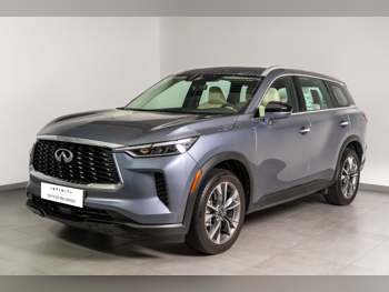 Infiniti  QX  60  2023  Automatic  13,370 Km  6 Cylinder  All Wheel Drive (AWD)  SUV  Blue  With Warranty