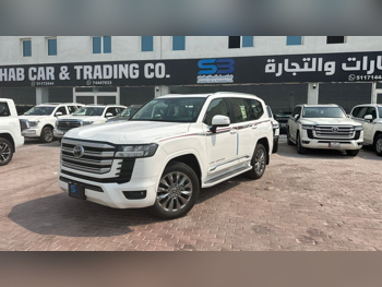 تويوتا  لاند كروزر  جي اكس ار توين توربو  2025  اوتوماتيك  0 كم  6 سلندر  دفع رباعي  اس يو في  أبيض  تحت الضمان