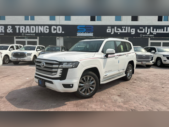 تويوتا  لاند كروزر  جي اكس ار  2025  اوتوماتيك  0 كم  6 سلندر  دفع رباعي  اس يو في  أبيض  تحت الضمان