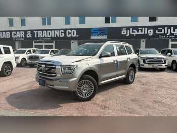 جي دبليو ام  تانك  500  2026  اوتوماتيك  0 كم  6 سلندر  دفع رباعي  اس يو في  فضي  تحت الضمان