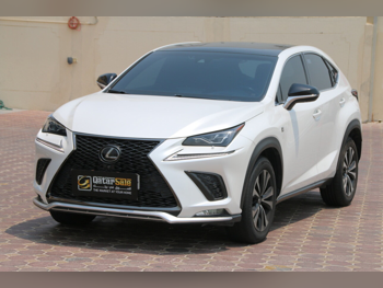 Lexus  NX  300  2019  Automatic  90,000 Km  4 Cylinder  Four Wheel Drive (4WD)  SUV  White