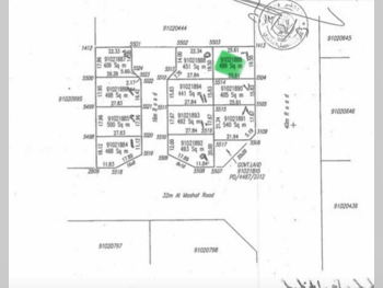 اراضي للبيع في الوكرة  - المشاف  -المساحة 500 متر مربع