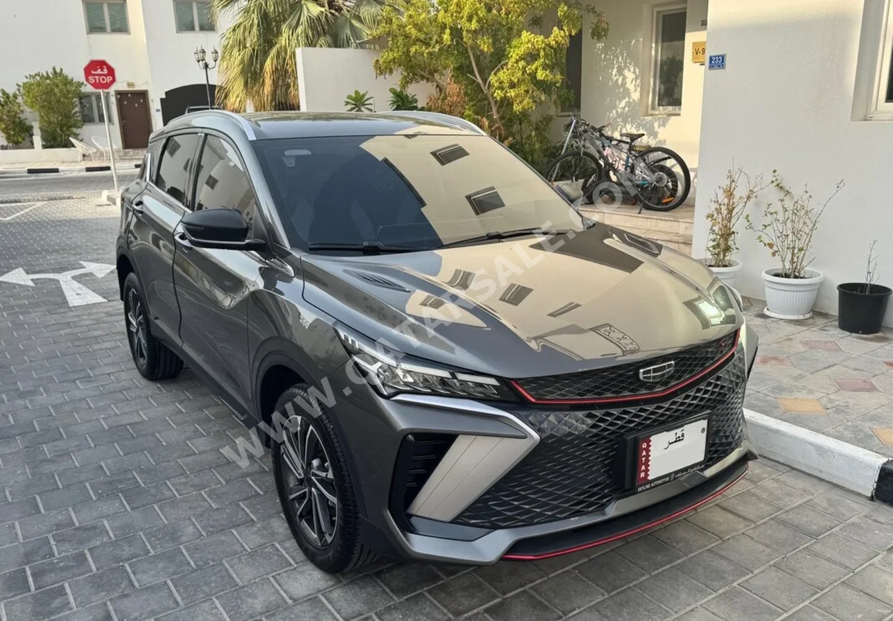 جيلي  كوول راي  2024  اوتوماتيك  23,000 كم  4 سلندر  دفع رباعي  اس يو في  رمادي غامق  تحت الضمان