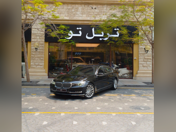 BMW  7-Series  730 Li  2017  Automatic  72,000 Km  4 Cylinder  Rear Wheel Drive (RWD)  Sedan  Black