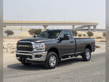 دودج  رام  2500  2024  اوتوماتيك  1,000 كم  8 سلندر  دفع رباعي  بيكب  رمادي  تحت الضمان