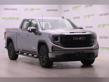 GMC  Sierra  Elevation  2025  Automatic  1,000 Km  8 Cylinder  Four Wheel Drive (4WD)  Pick Up  Gray  With Warranty