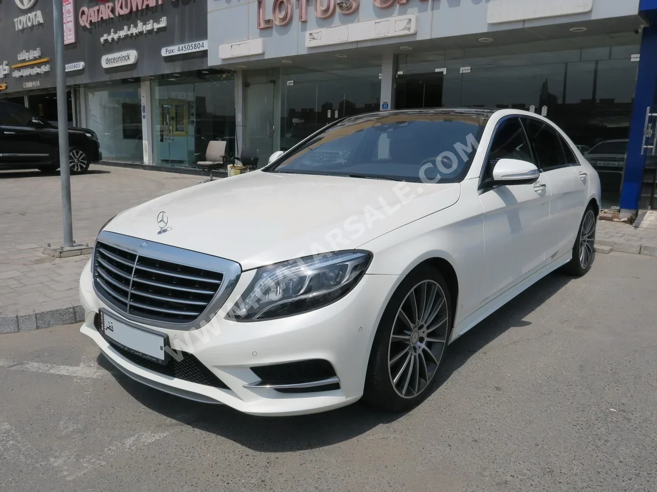 Mercedes-Benz  S-Class  400  2015  Automatic  38,000 Km  6 Cylinder  Rear Wheel Drive (RWD)  Sedan  White